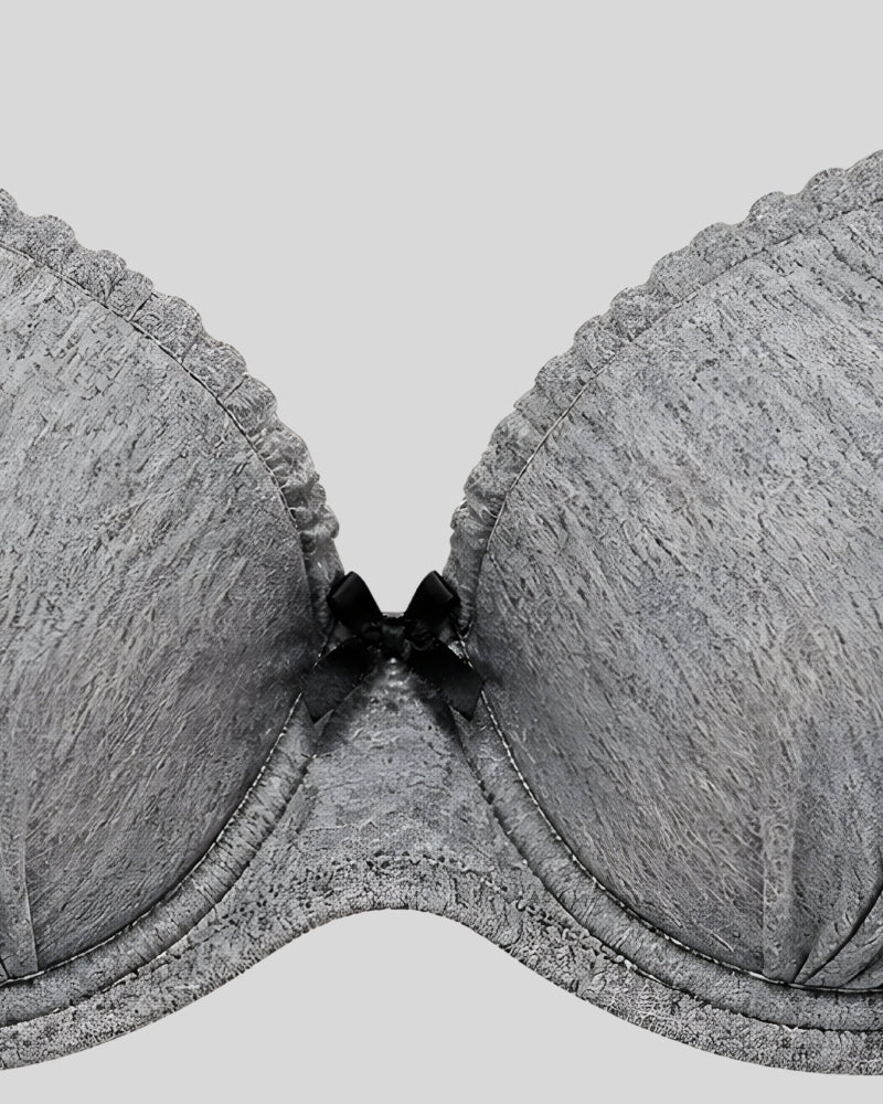 Heather Lace Push-Up Bra