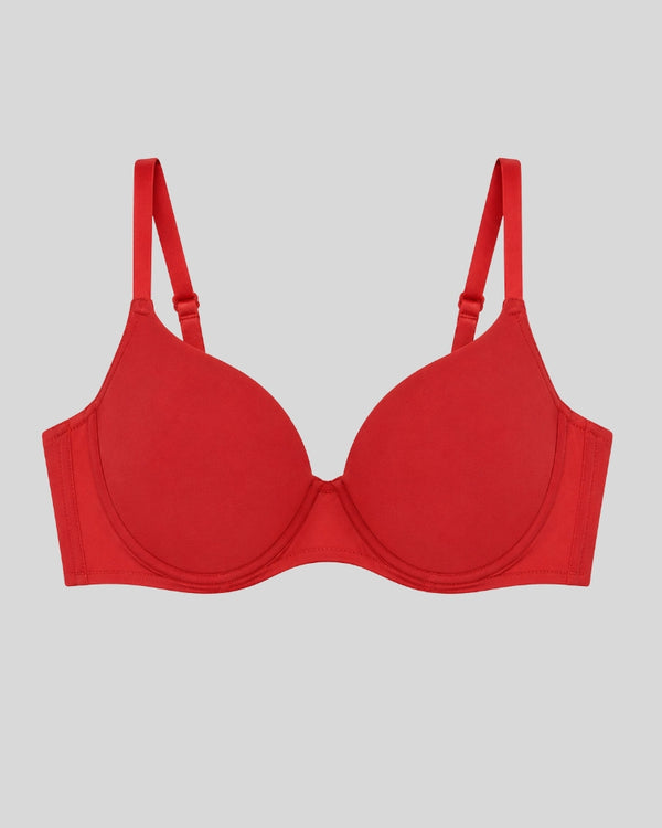 Pierre Cardin Ruby Red Push-Up Bra