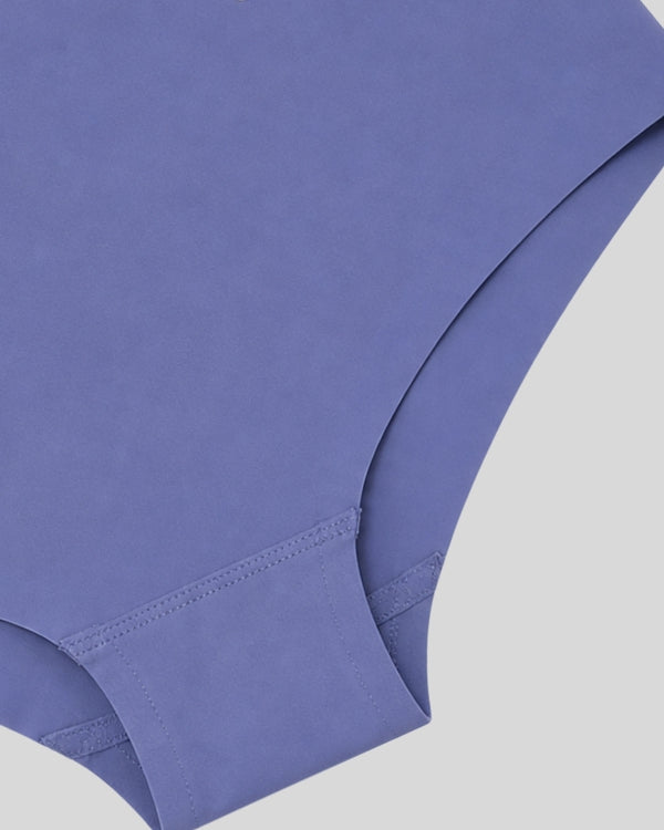 Periwinkle Seamless Logo Bikini Panty