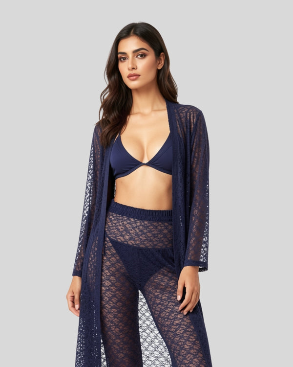 Noir Muse Lace Dress