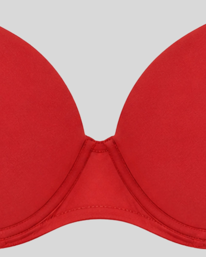 Pierre Cardin Ruby Red Push-Up Bra