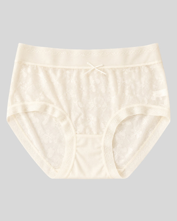 Off White Lace Panty