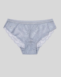 Silver Mist Lace Lingerie Set
