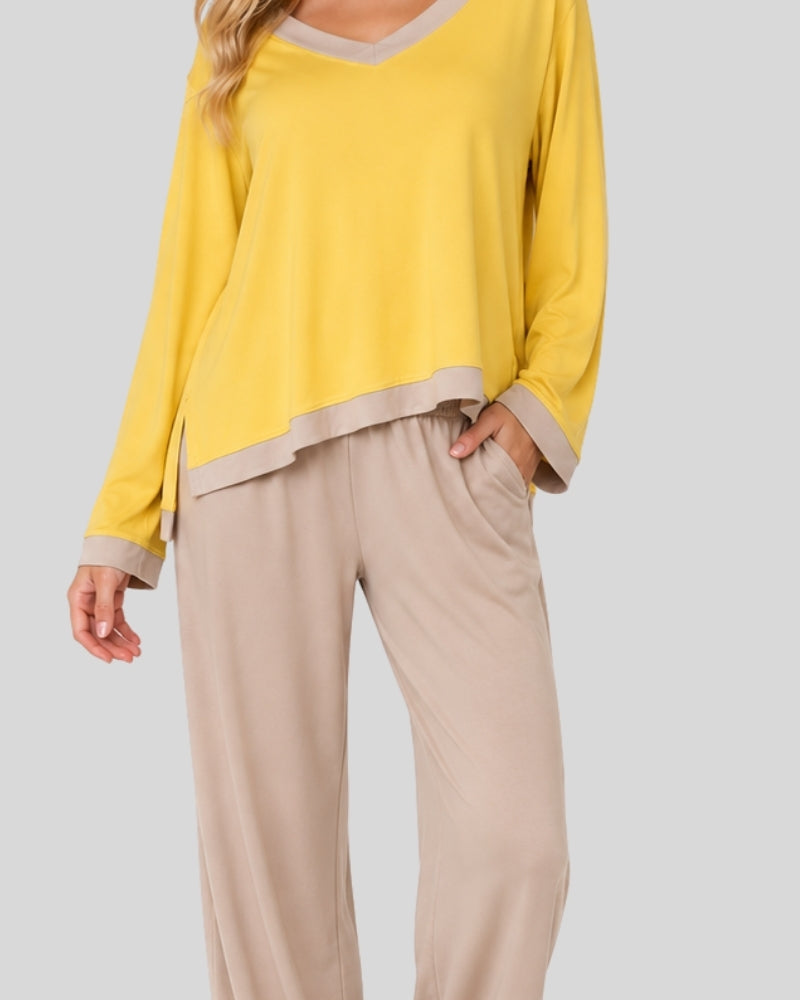 Sunny Yellow Lounge Wear Set