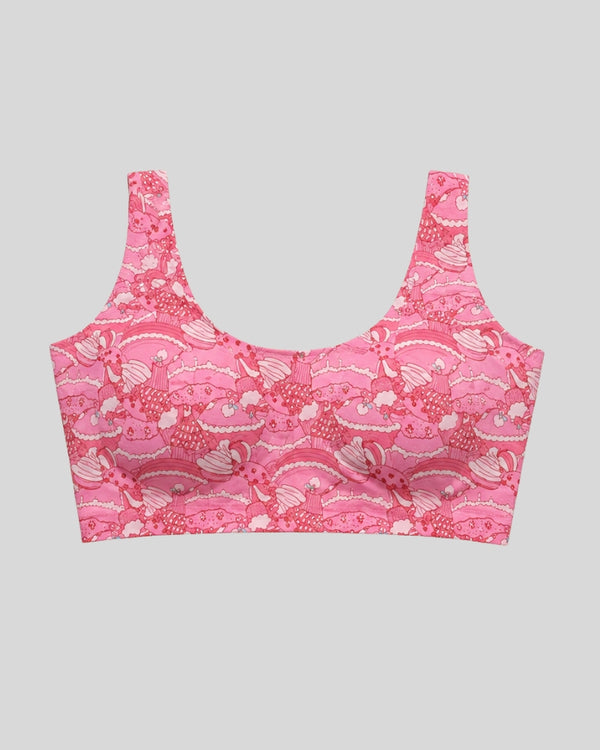Sweet Candy Print Sports Bra