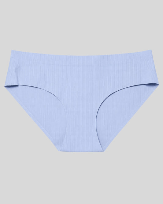 Baby Blue Ribbed  Bikini Panty