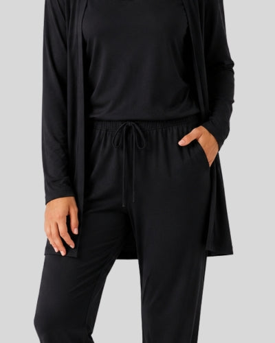 Midnight Black Lounge Set
