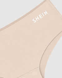 Nude Seamless Logo Bikini Panty