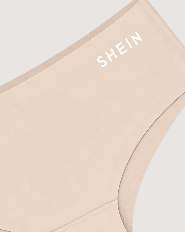 Nude Seamless Logo Bikini Panty