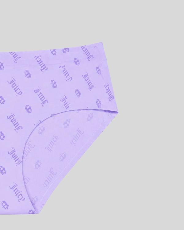 Lavender Juicy Print Bikini Panty