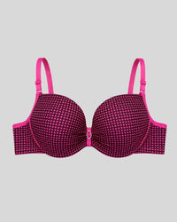 Pink Pixel Soft Push-Up Bra