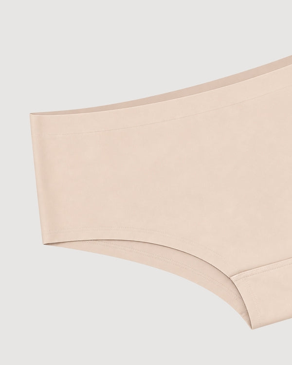 Nude Seamless Logo Bikini Panty