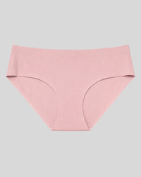 Blush Pink Ribbed Bikini Panty