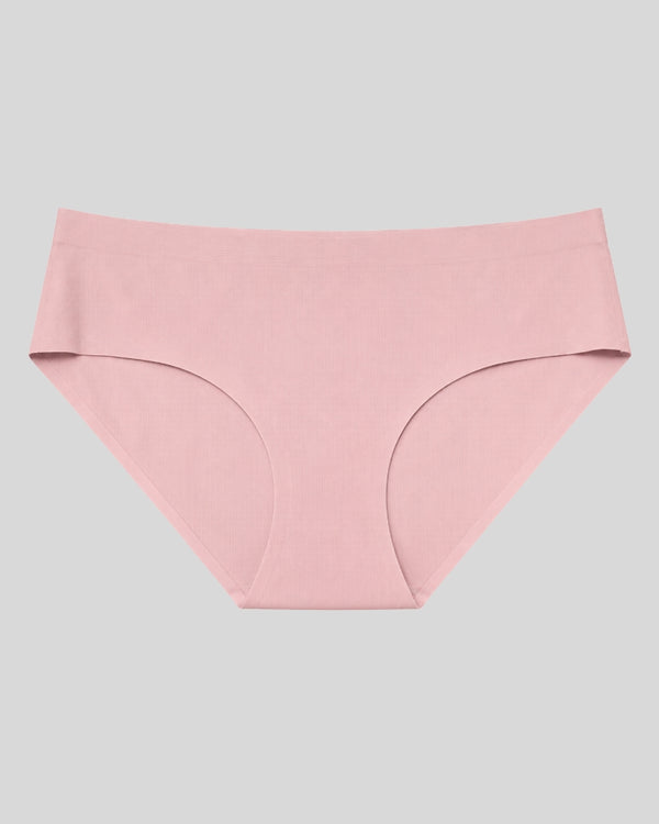 Blush Pink Ribbed Bikini Panty