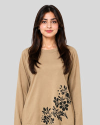Skin Leaves Printed Lounge PJ Set