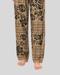 Skin Leaves Printed Lounge PJ Set