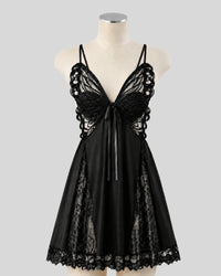Noir Muse Lace Dress