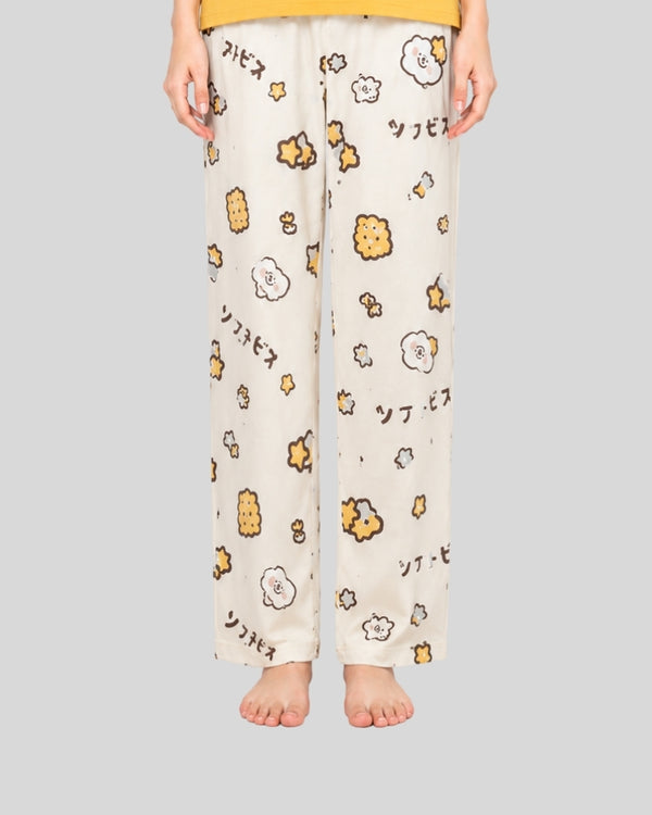 Sunny Bliss Printed PJ Set ( Chinese Printed )
