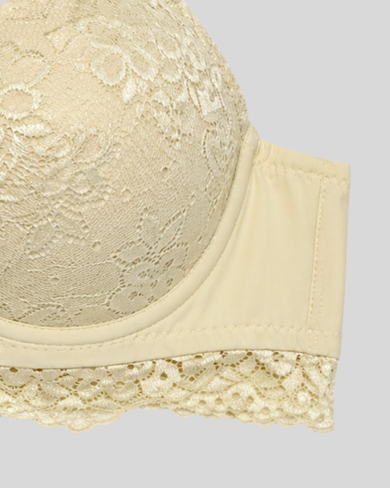Vanilla Lace Push-Up Bra
