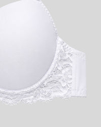Just Do It Snow Lace Bra