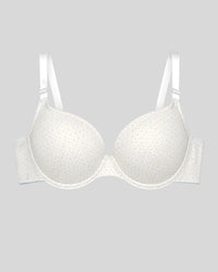 Snow Dot Comfort Bra