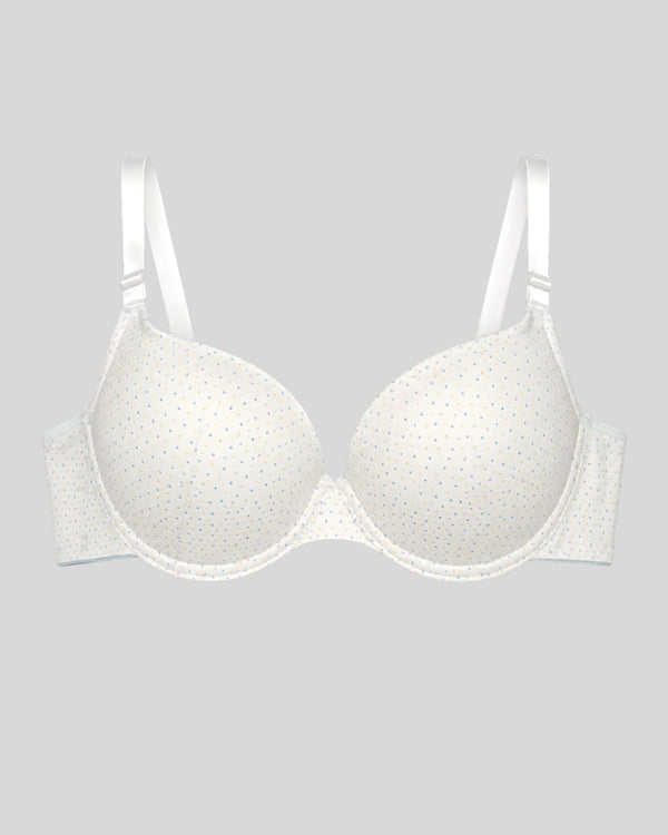 Snow Dot Comfort Bra