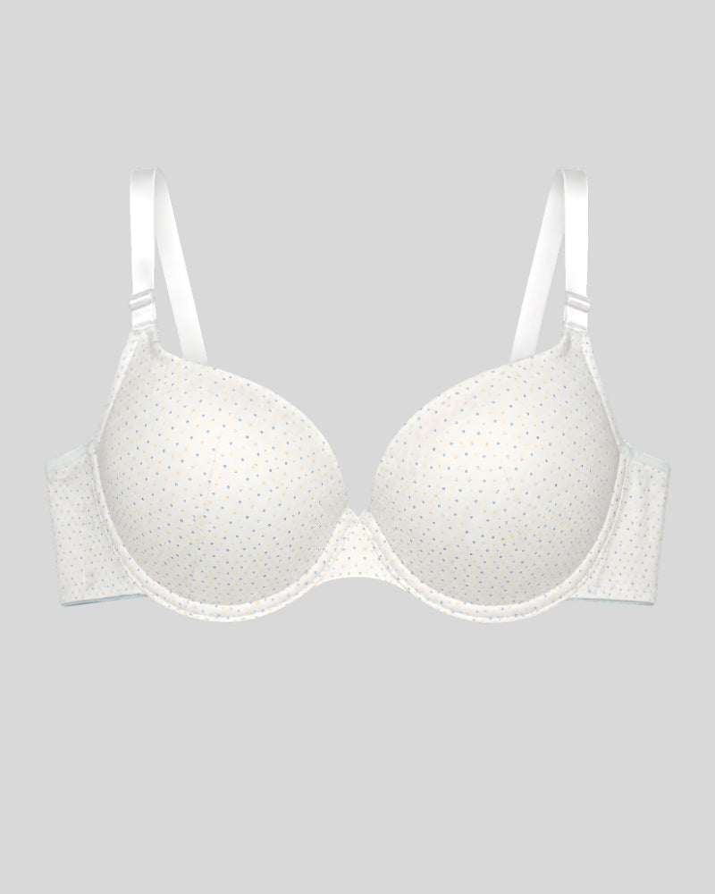 Snow Dot Comfort Bra