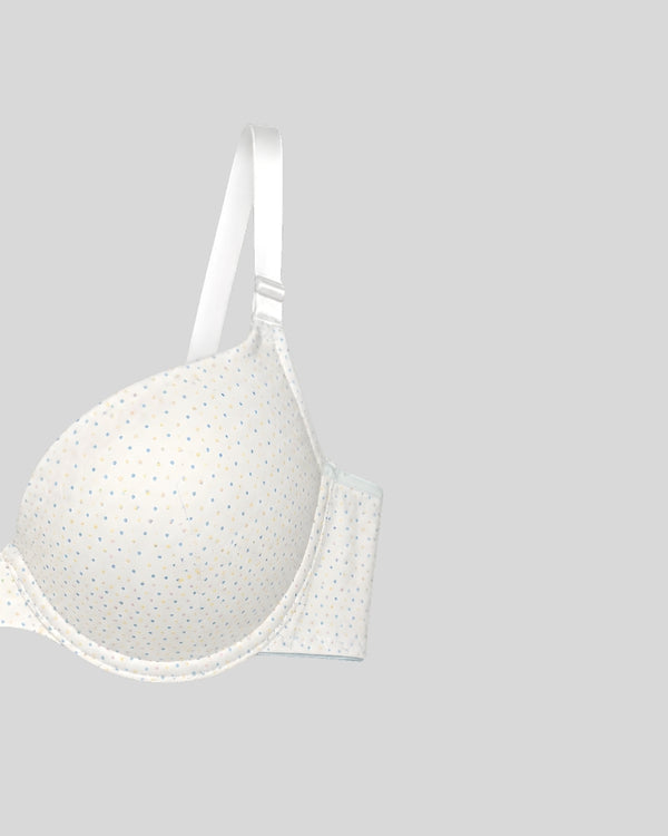 Snow Dot Comfort Bra