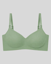 SoftFit Seamless Bra – Pista Green