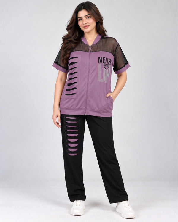 Lilac Street Mesh 2-Piece Set