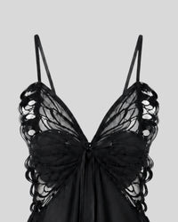 Noir Muse Lace Dress