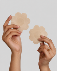Flower-Shaped Disposable Nipple Covers